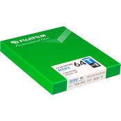 Fujifilm 64-T 4x5" 10 Sheets Fujichrome 64T Tungsten Color Slide Film (ISO-64)