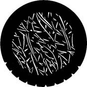 Rosco Steel Gobo #7211 - Abstract Blades - Size M