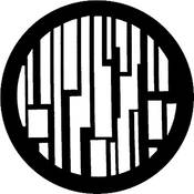 Rosco Steel Gobo #7208 - Abstract Skyline - Size M