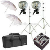 Dynalite 500 Watt/Second Two Head Kit (120VAC)