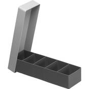 Gepe 35mm Storage Tray 453502 Storage Slide Boxes Storage Tray - Holds Fifty 35mm Glass Mounted or 125 Cardboard Mounted Slides Slide Boxes