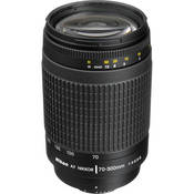 Nikon Zoom Telephoto AF Zoom Nikkor 70-300mm f/4-5.6G Autofocus Lens - Black