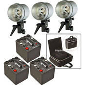Dyna-Lite M123E-PS Two Pack, Three Head Kit (120VAC)
