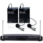 Azden 221LT Dual Lavalier System (B1/B2)