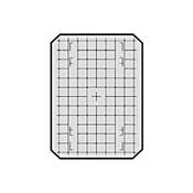 Beattie Intenscreen Groundglass, 1cm Grid for 4x5 Camera - Specify Model
