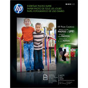 HP / Hewlett-Packard Photo Quality Inkjet Paper (2-sided) - 8.5x11" - 100 Sheets