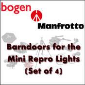 Bogen / Manfrotto Barndoors for the Mini Repro Lights (Set of 4)