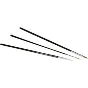 General Brand Sable Spotting  Brush Set "0", "000", "2"