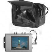 Marshall V-LCD4-PRO 4" LCD Monitor, Power Converter, and Case