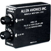 Allen-Avionics Video Delay, Slide Switch Adjustment