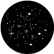 Rosco Steel Gobo #77514 - Star Cluster - Size E