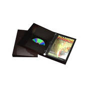 ClearFile Archival DVD Storage Binder without Pages (Black)