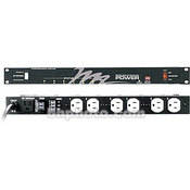Middle-Atlantic PDS-615R Rackmount Power Sequencer 6-Outlet 15A (Black)