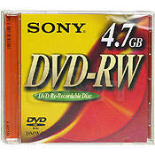 Sony DVD-RW 4.7GB, 2x Disc (1)