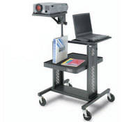 Advance APT-42 PIXMate Adjustable Projector Table with Laptop Shelf