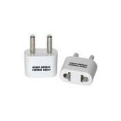 Franzus NW4C Adapter Plug - 2-Prong USA Devices w/ 2-Prong Great Britain Power