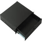 Middle-Atlantic 3U Rack Drawer with Lock TD3LK (Black Texture)