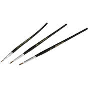 General Brand Retouching Brush Set "0", "00", "000"