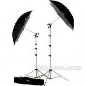 Smith-Victor UK2 Umbrella Kit with Brackets, Stands, Case