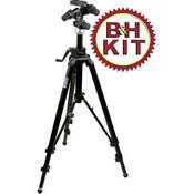 Manfrotto by Bogen Imaging 475B Tripod Legs (Black) with 405 Geared Head