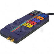 Monster-Power MPAV800 Power Strip and Surge Protector - 8 Outlets