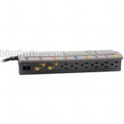 Monster-Power HTS850 Home Theater Surge Protector - 8 Outlets