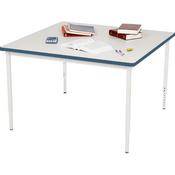 Bretford 36 x 30" Quattro Work & Utility Table - Grey w/ Topaz