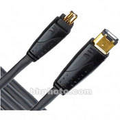 Monster Cable 4-pin to 6-pin FireWire (Firelink) Cable - 6 ft