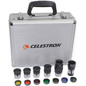 Celestron Accessory Kit - 5 Eyepieces, 2x Barlow, 7 Filters & Case