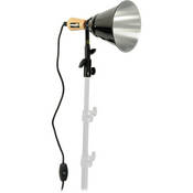 Impact Flood Light Reflector with Socket, Cord - 5"  (120VAC)