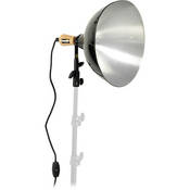 Impact Floodlight Reflector with Socket, Cord -12"