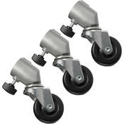 Impact Caster Set for Light Stands with 25mm Tubular Leg Ends