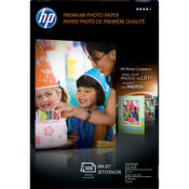 HP / Hewlett-Packard Papel Fotogr�fico Premium - 4 x 6 polegadas (10 x 15cm) - 100 Folhas