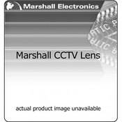 Marshall V-4925RP 25mm f/1.4 Manual Iris C-Mount Lens