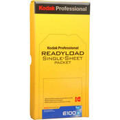 Kodak E100G 4x5" Single Sheet Readyload 20 Sheets Ektachrome Film (ISO-100)