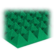 Auralex 2" Studiofoam Pyramid-24 (Kelly Green) - 12 Pieces