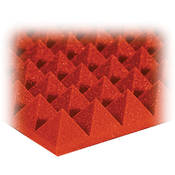 Auralex 2" Studiofoam Pyramid-24 (Orange) - 12 Pieces