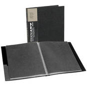 Itoya Profolio Storage/Display Book - 4 x 6" - Black