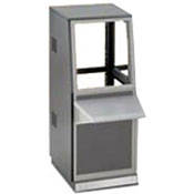 Winsted 1-Bay Base and 10.5" (26.67 cm) (6U) Slope Console, Model J8200