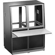 Winsted 2-Bay Base and 24.5" (62.23 cm) (14U) Slope Console, Model J8217