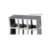 Winsted 1-Bay, 12 Degree Top Module Wedge (Dove Gray), Model J8225