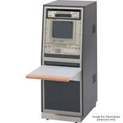 Winsted 1-Bay, 24.5" (14U) Slope Console with TruForm Bevel, Model J8479