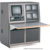 Winsted 2-Bay Security Console with TruForm Work Surface, Model J8555