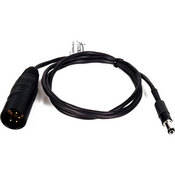 Delvcam DELV-2MM4X 4-Pin XLR to 2mm Coaxial Connector Cable