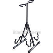 QuikLok 19.7-32"H Adjustable-Height Universal Double Guitar Stand