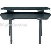 Middle-Atlantic 59"W Straight Desk w/Overbridge  MDV-DL (Graphite)