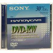 Sony 8.0cm DVD-RW Recordable Disc (Jewel Case)