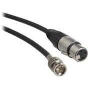 Comprehensive BNC Male to XLR Female Time Code Cable - 6