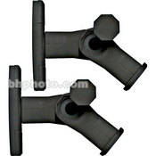 Sanus WMS3B Wall/Ceiling Mount Bracket for Satellite Speakers - Pair - Black