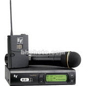 Electro Voice RE-2 UHF Wireless Combo Microphone System (Band A - 648 - 676MHz)